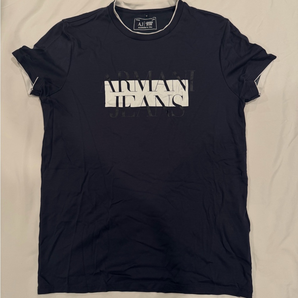 Armani Jeans Men's Graphic T-Shirt